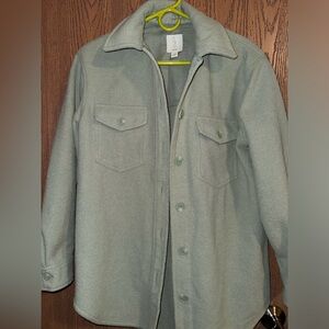 Joie Light Green Shacket